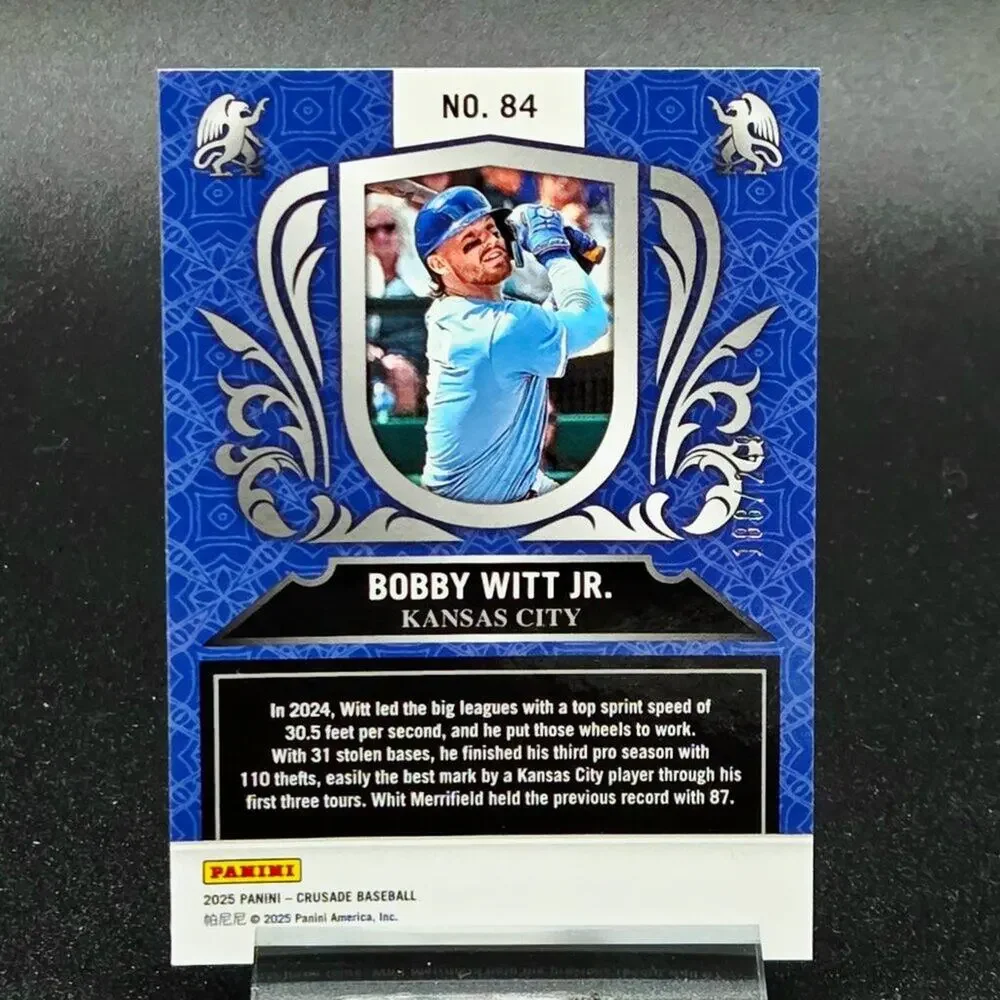 Bobby Witt Jr. Topps 35th Crusade Green 188/249 Kansas City Royals Star